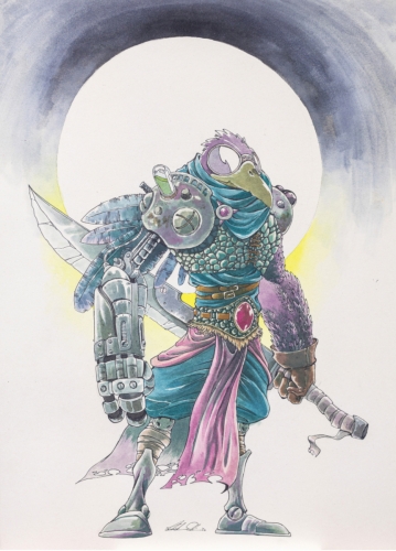 Kenku Swordsman