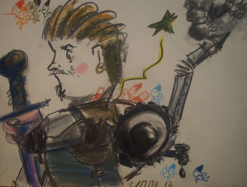 Cavaliere steampunk