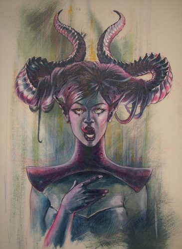 Horned