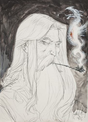 ll pensiero di Gandalf
