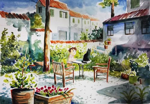 Il cortile